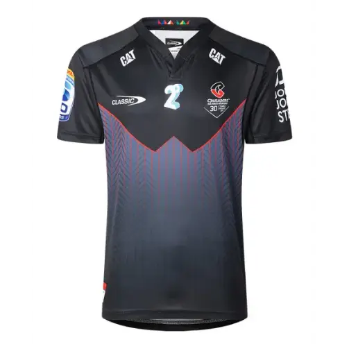 Maillot Rugby New Zealand Crusaders 2026 Extérieur - Vêtements de sport