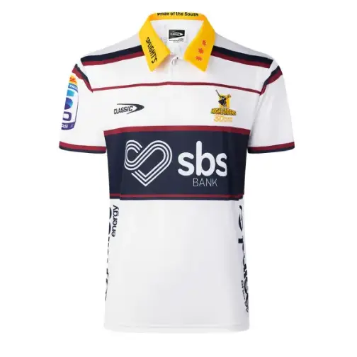 Maillot Rugby Otago Highlanders 2026 Extérieur - Vêtements de sport