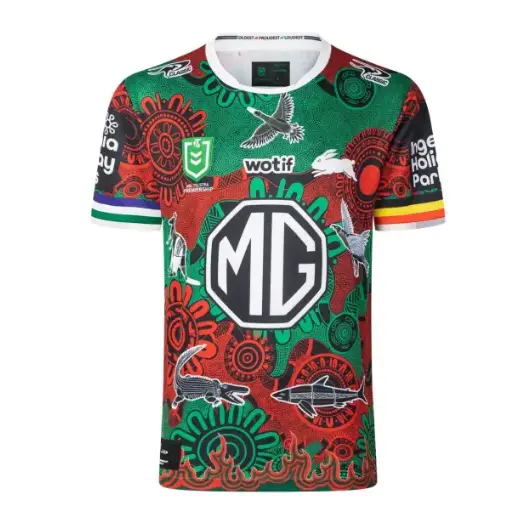 Maillot Rugby Rabbitohs NRL 2026 Indigenous - Vêtements de sport