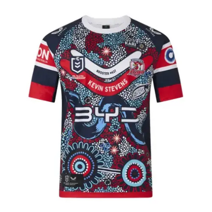 Maillot Rugby Sydney Roosters NRL 2026 Indigenous - Vêtements de sport