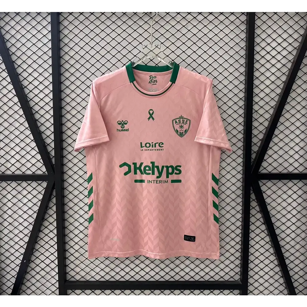 Maillot Saint-Etienne Concept rose 2025/2026 - Vêtements de sport