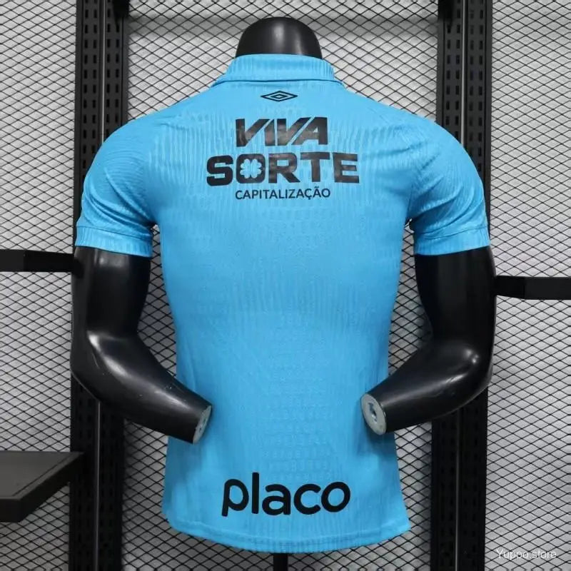 Maillot Santos Extérieur Version Joueur Avec Sponsor 2025/2026