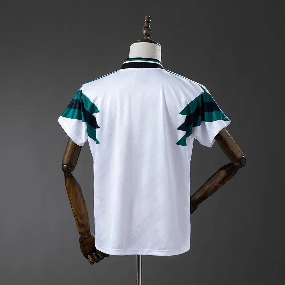 Maillot Sporting Lisbonne CP Retro Blanc - Vêtements de sport