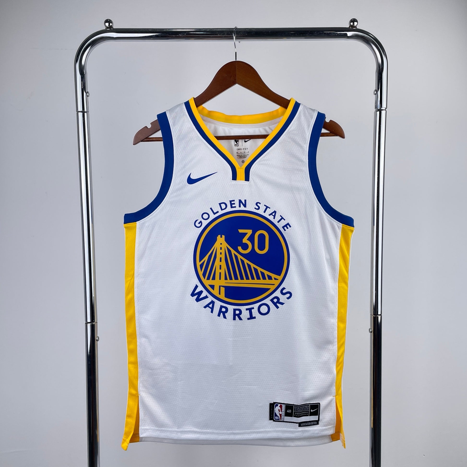 Maillot Stephen Curry 2024/2025 - Blanc / S - Vêtements de sport
