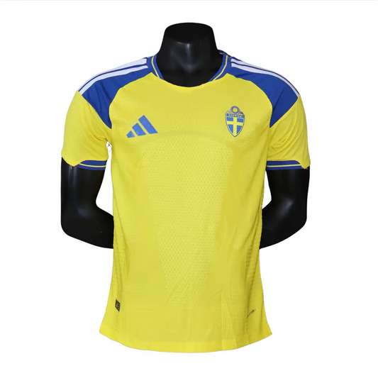 Maillot Suède Coupe du Monde 2026 Domicile Version Joueur - Vêtements de sport