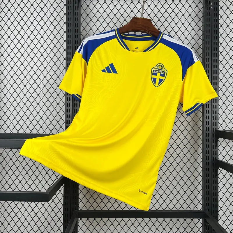 Maillot Suède Domicile Coupe du Monde 2026 - Vêtements de sport