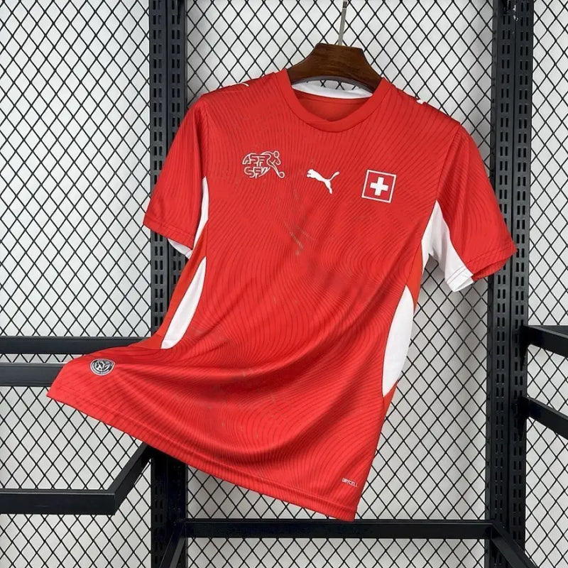 Maillot Suisse Domicile Coupe du Monde 2026 - Vêtements de sport