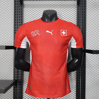 Maillot Suisse Domicile version joueur Coupe du Monde 2026 - Vêtements de sport