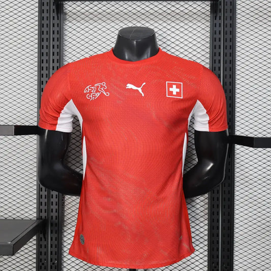 Maillot Suisse Domicile version joueur Coupe du Monde 2026 - Vêtements de sport