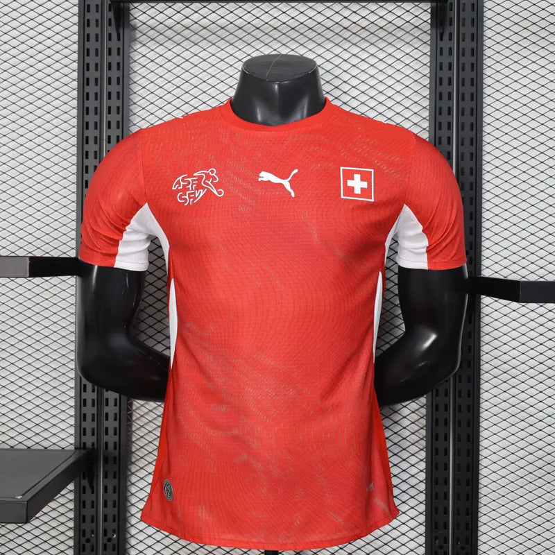 Maillot Suisse Domicile version joueur Coupe du Monde 2026 - Vêtements de sport