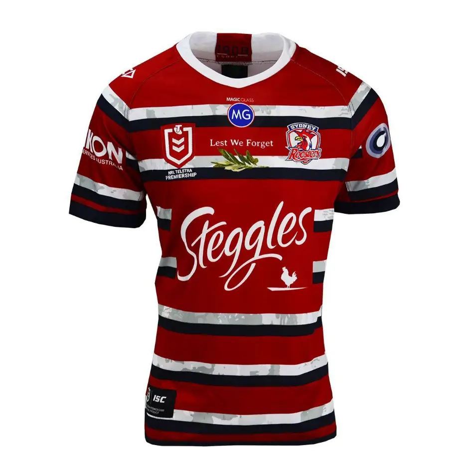 Maillot Sydney Roosters NRL 2020 - Vêtements de sport