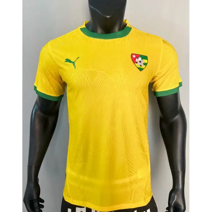 Maillot Togo Concept jaune et vert Version Joueur 2025/2026 - Vêtements de sport