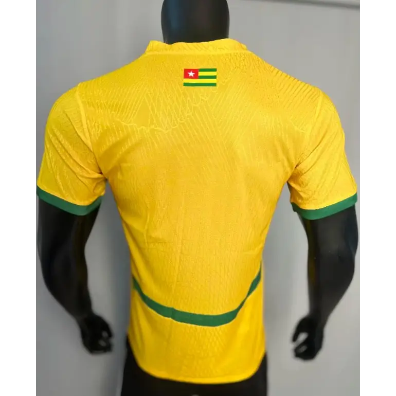 Maillot Togo Concept jaune et vert Version Joueur 2025/2026 - Vêtements de sport