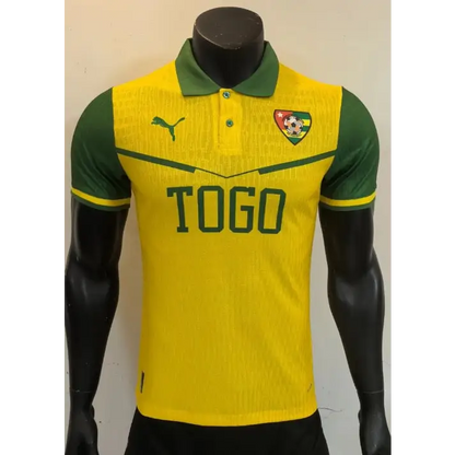 Maillot Togo Concept jaune Version Joueur 2025/2026 - Vêtements de sport