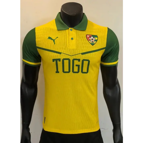 Maillot Togo Concept jaune Version Joueur 2025/2026 - Vêtements de sport