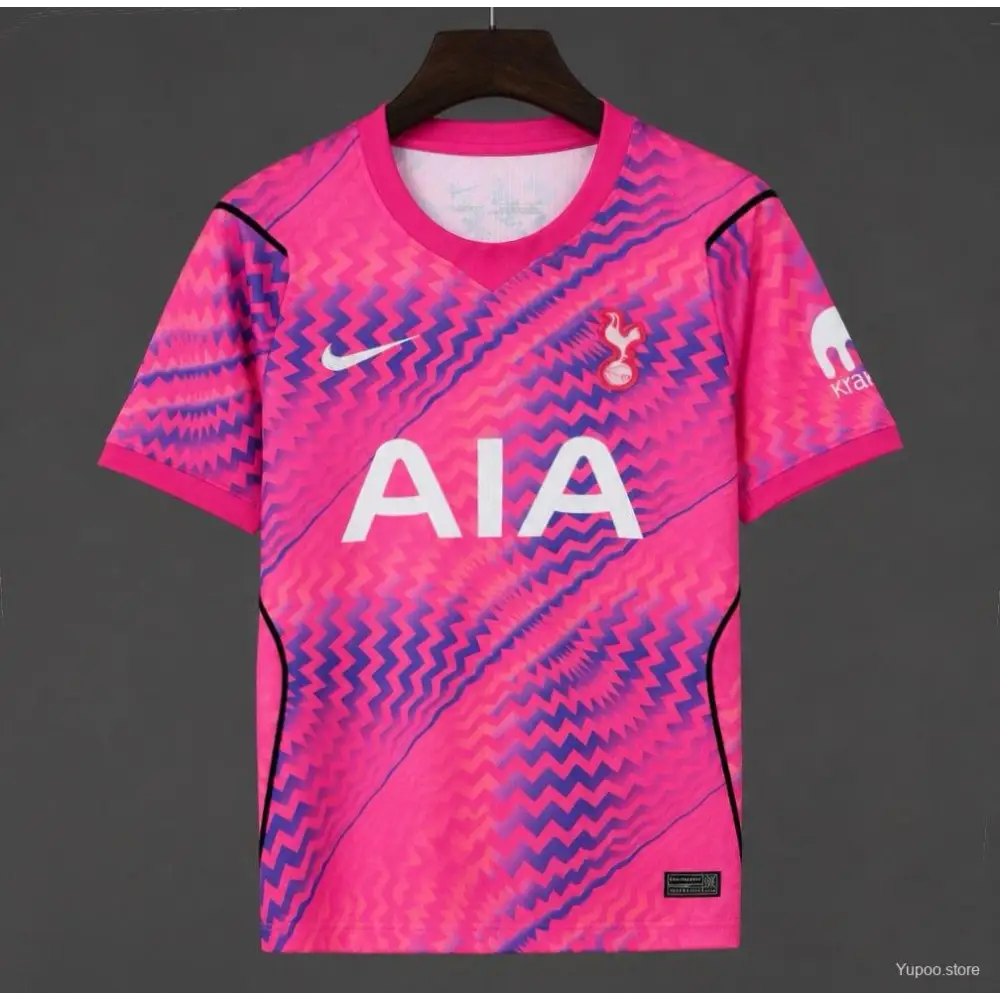 Maillot Tottenham Gardien 2026/2027 Rose - Vêtements de sport