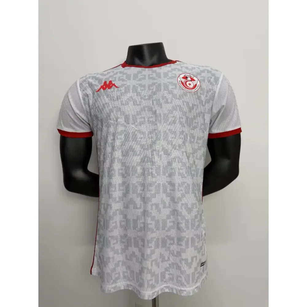 Maillot Tunisie Coupe du Monde 2026 Extérieur Version joueur - Vêtements de sport