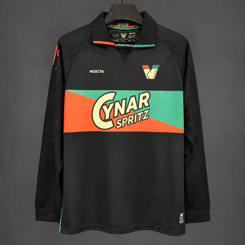 Maillot Venezia FC Domicile 2026/2027 Manches longues Sponsor - Vêtements de sport