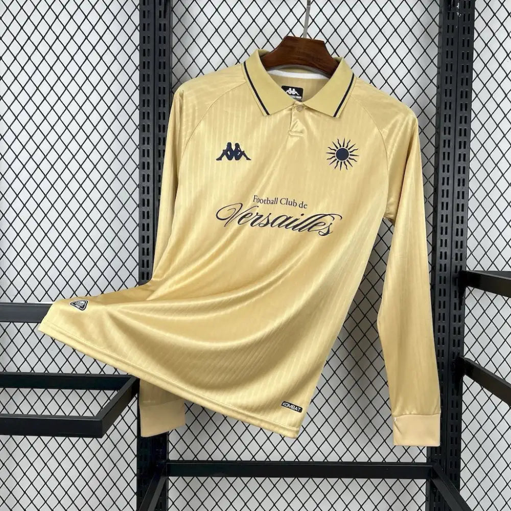Maillot Versailles Concept Or manches longues 2025/2026 - Vêtements de sport