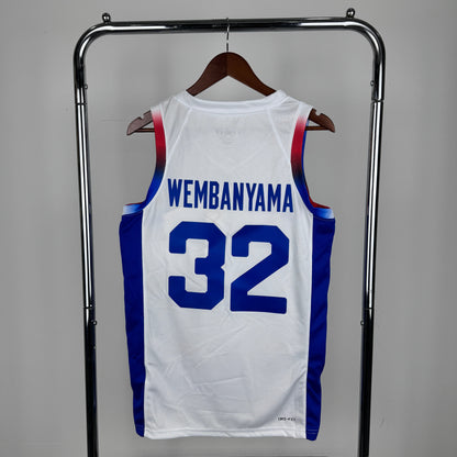 Maillot Victor Wembanyama France 2024/2025 - Vêtements de sport