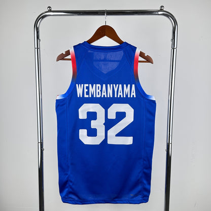 Maillot Victor Wembanyama France 2024/2025 - Vêtements de sport