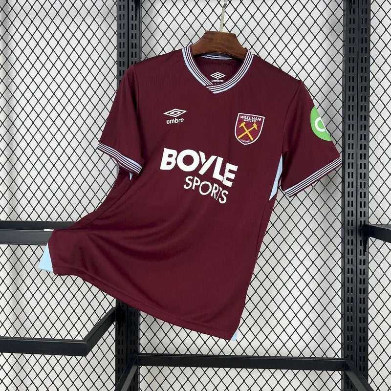 Maillot West Ham Domicile 2025/2026 - Vêtements de sport