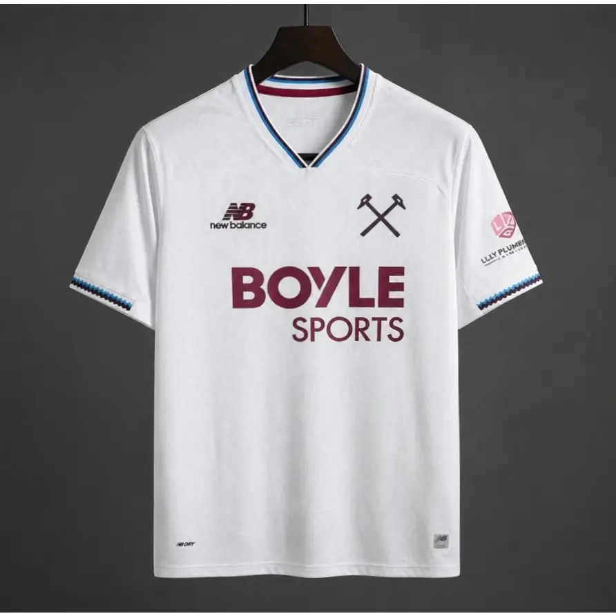 Maillot West Ham Extérieur 2026/2027 - Vêtements de sport