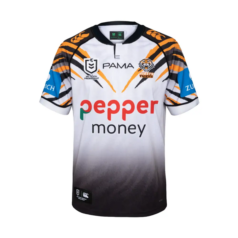Maillot West Tigers NRL 2025/2026 - Vêtements de sport