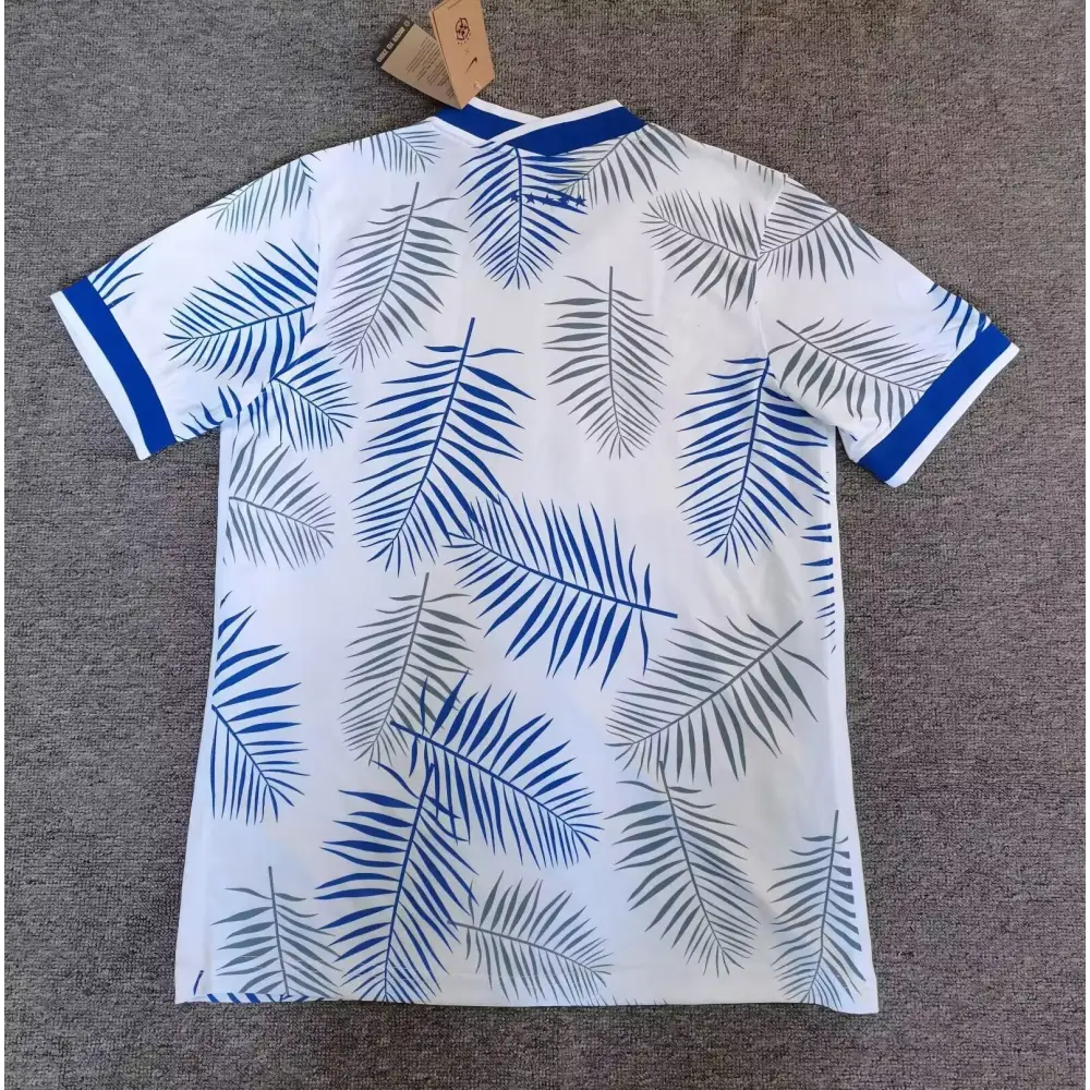 Maillots Brésil Blanc fleurs 2025/2026 - Vêtements de sport