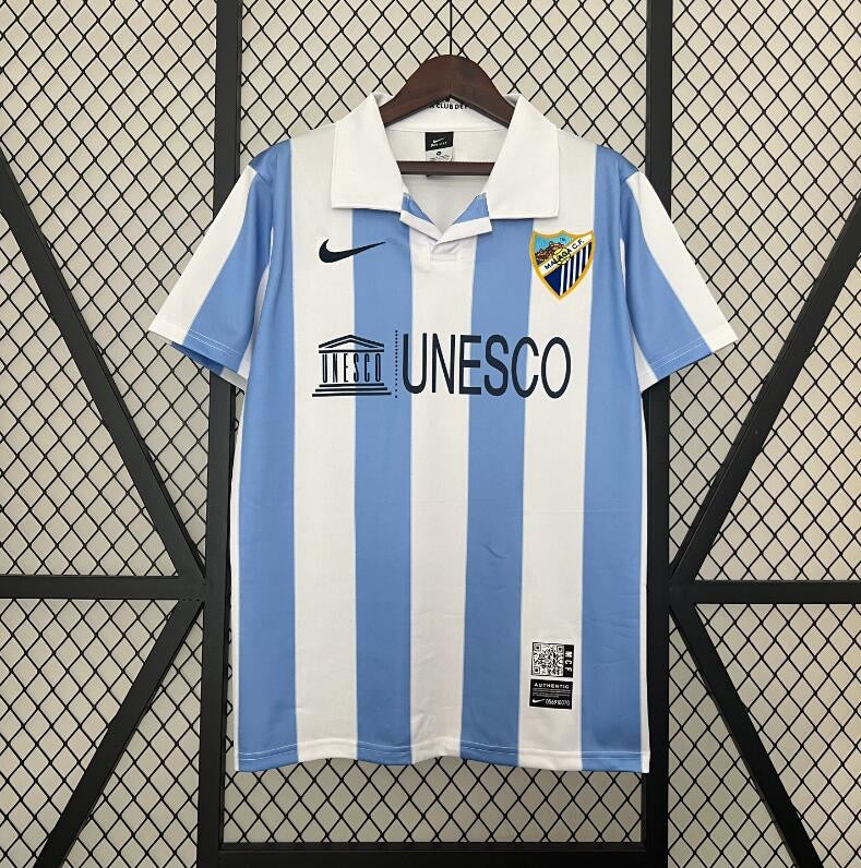 Malaga CF Domicile Retro 2012/2013 - Domicile / S - Vêtements de sport