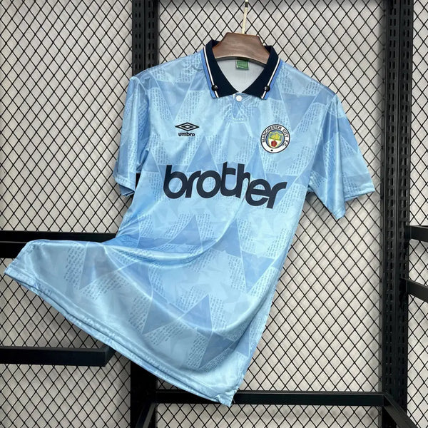 Manchester City 1989オフィシャルレトロ (ほぼ新品) Manchester City