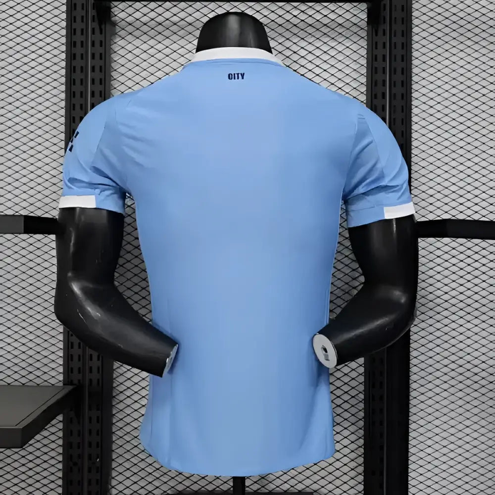 Manchester City Domicile Version Joueur 2025/2026 - Vêtements de sport