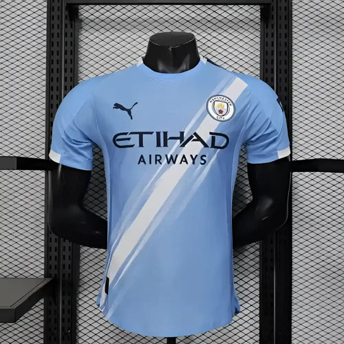 Manchester City Domicile Version Joueur 2025/2026 - Vêtements de sport