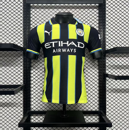Manchester City Extérieur 2024/2025 - Version Joueur ( + 5€) / S - Vêtements de sport
