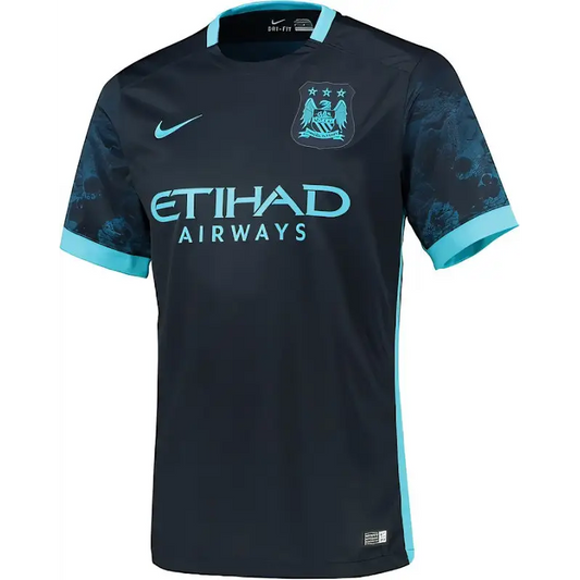Manchester City Extérieur Retro 2015/2016 - Retro / M #MWS Options 3 - Vêtements de sport