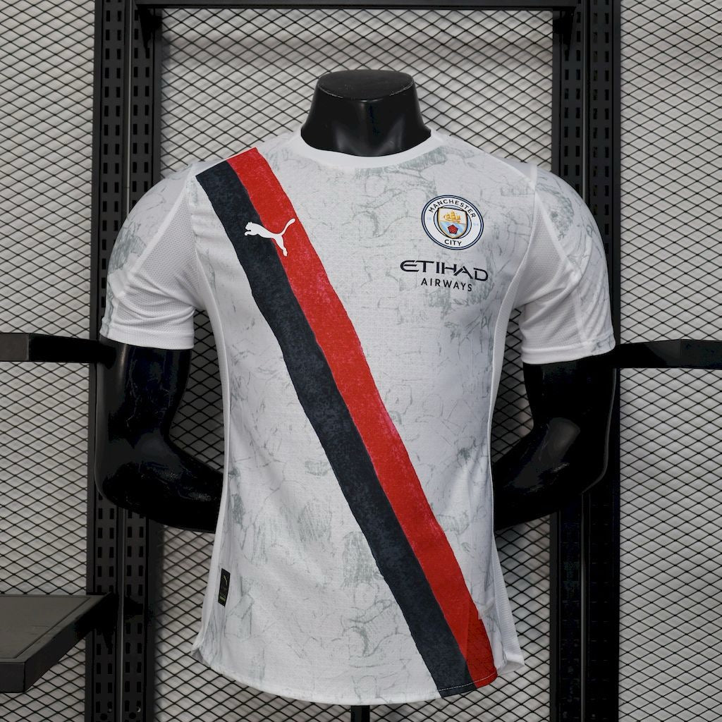 Manchester City Extérieur Version Joueur 2025/2026 - Vêtements de sport