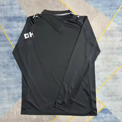 Manchester City Manches Longues Noir Extérieur 2025/2026 Vêtements de sport
