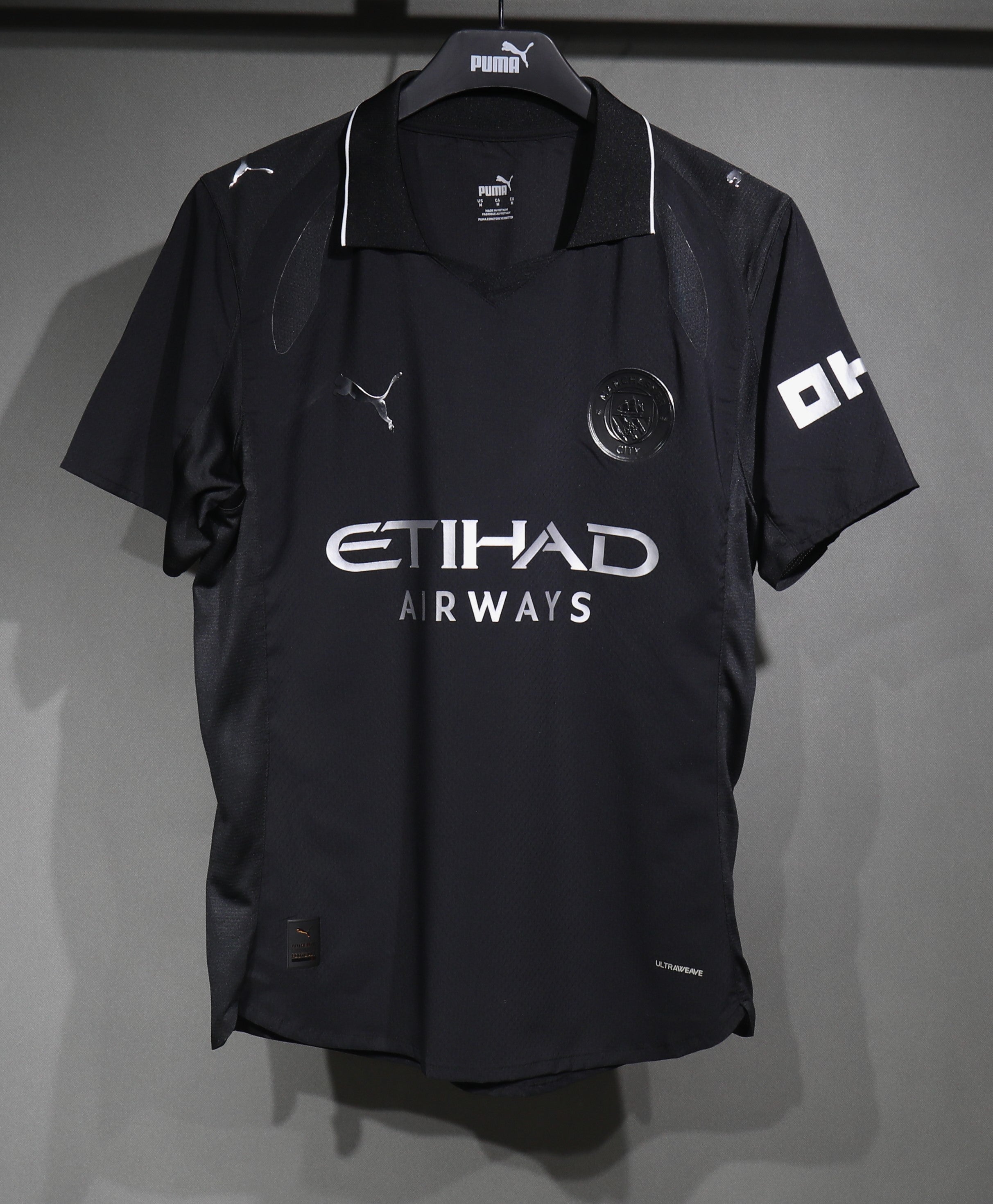 Manchester City Noir Extérieur 2025/2026 - Vêtements de sport