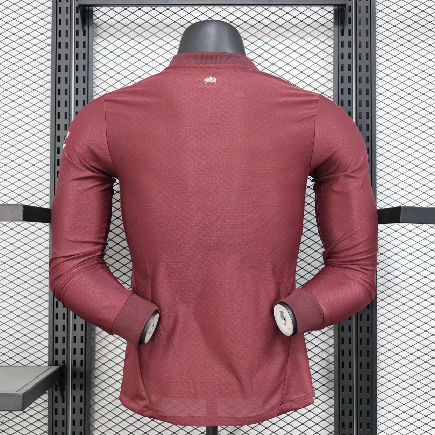 Manchester City Third Version Joueur Manches Longues 2024/2025 - Vêtements de sport