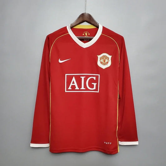 Manchester United 2006-2007 Manches Longues - 2006-2007 Manches Longues / S - Vêtements de sport