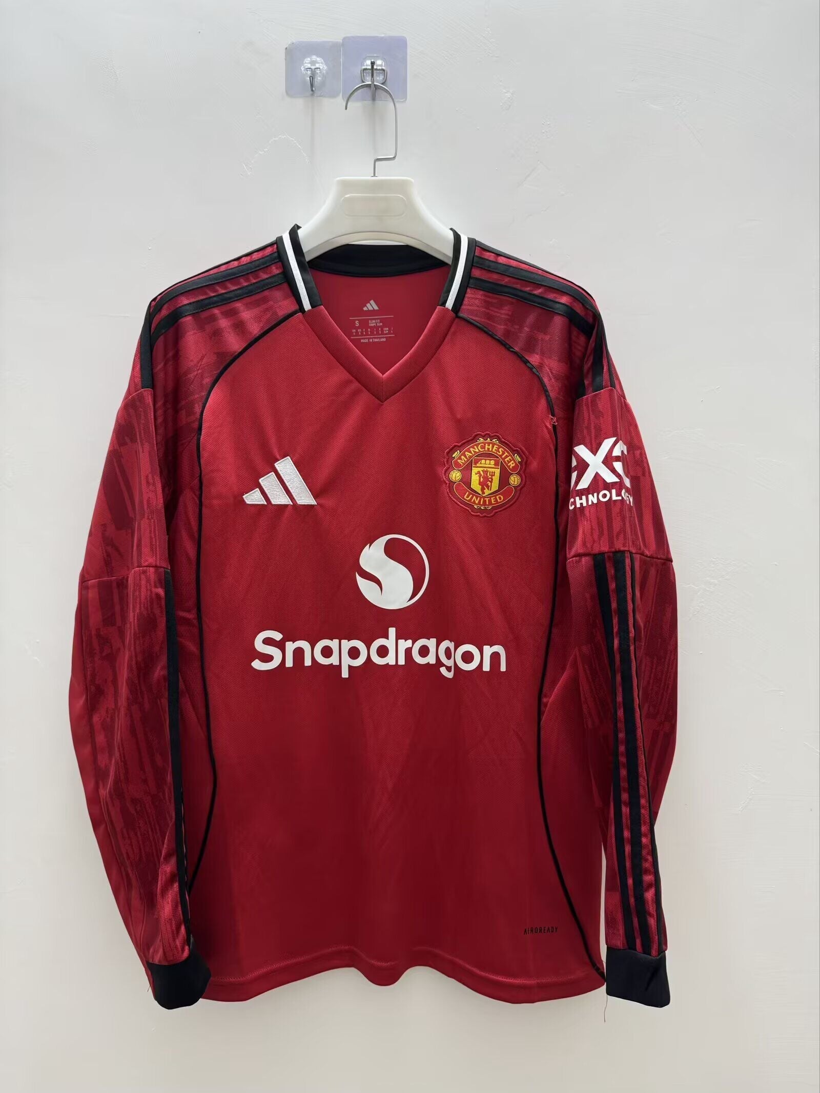 Manchester United Domicile Manches Longues 2025/2026 - Vêtements de sport