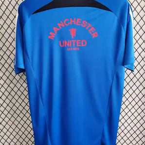 Manchester United Spécial Edition Bleu 2025/2026 Vêtements de sport