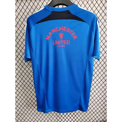 Manchester United Spécial Edition Bleu 2025/2026 Vêtements de sport