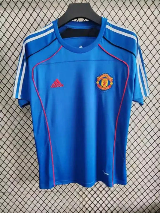 Manchester United Spécial Edition Bleu 2025/2026 Vêtements de sport