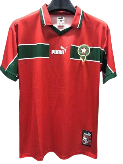 Maroc Domicile 1998 Retro - Vêtements de sport