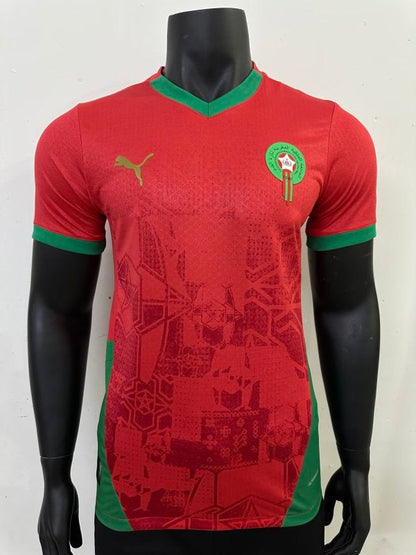 Maroc Domicile Version Joueur 2024/2025 - Domicile / S - Vêtements de sport