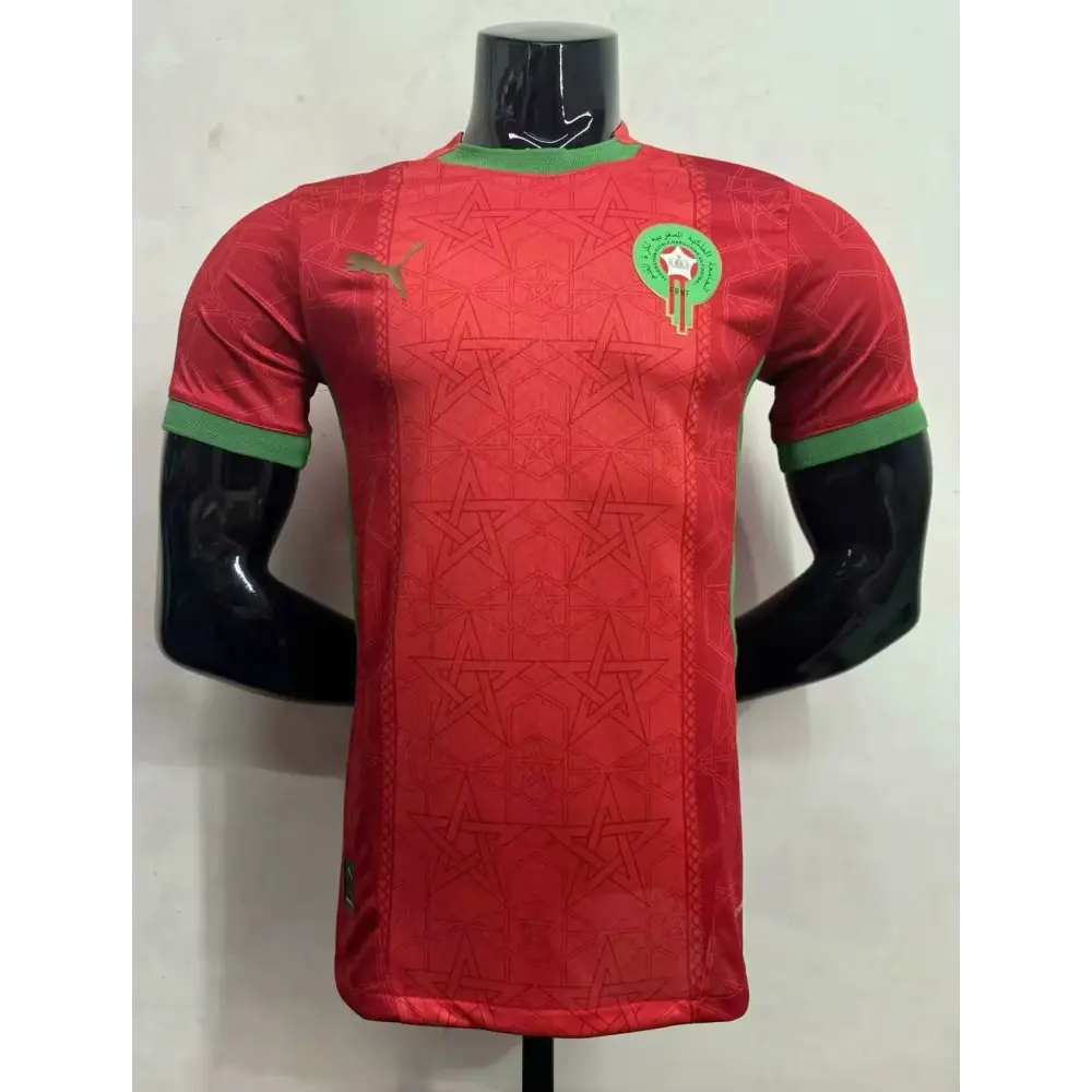 Maroc Maillot Domicile Version Joueur 2025/2026 - Vêtements de sport