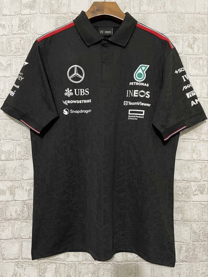 Mercedes F1 polo 2025 - Vêtements de sport