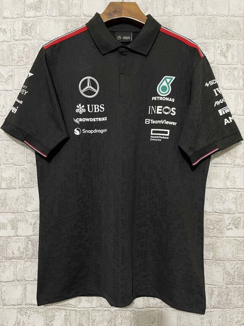 Mercedes F1 polo 2025 - Vêtements de sport