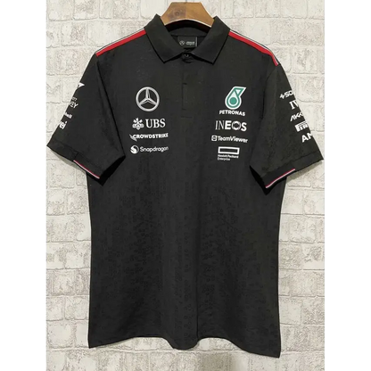 Mercedes F1 polo 2025 - Vêtements de sport